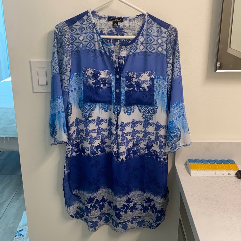 Roz&ALI tunic LIKE NEW